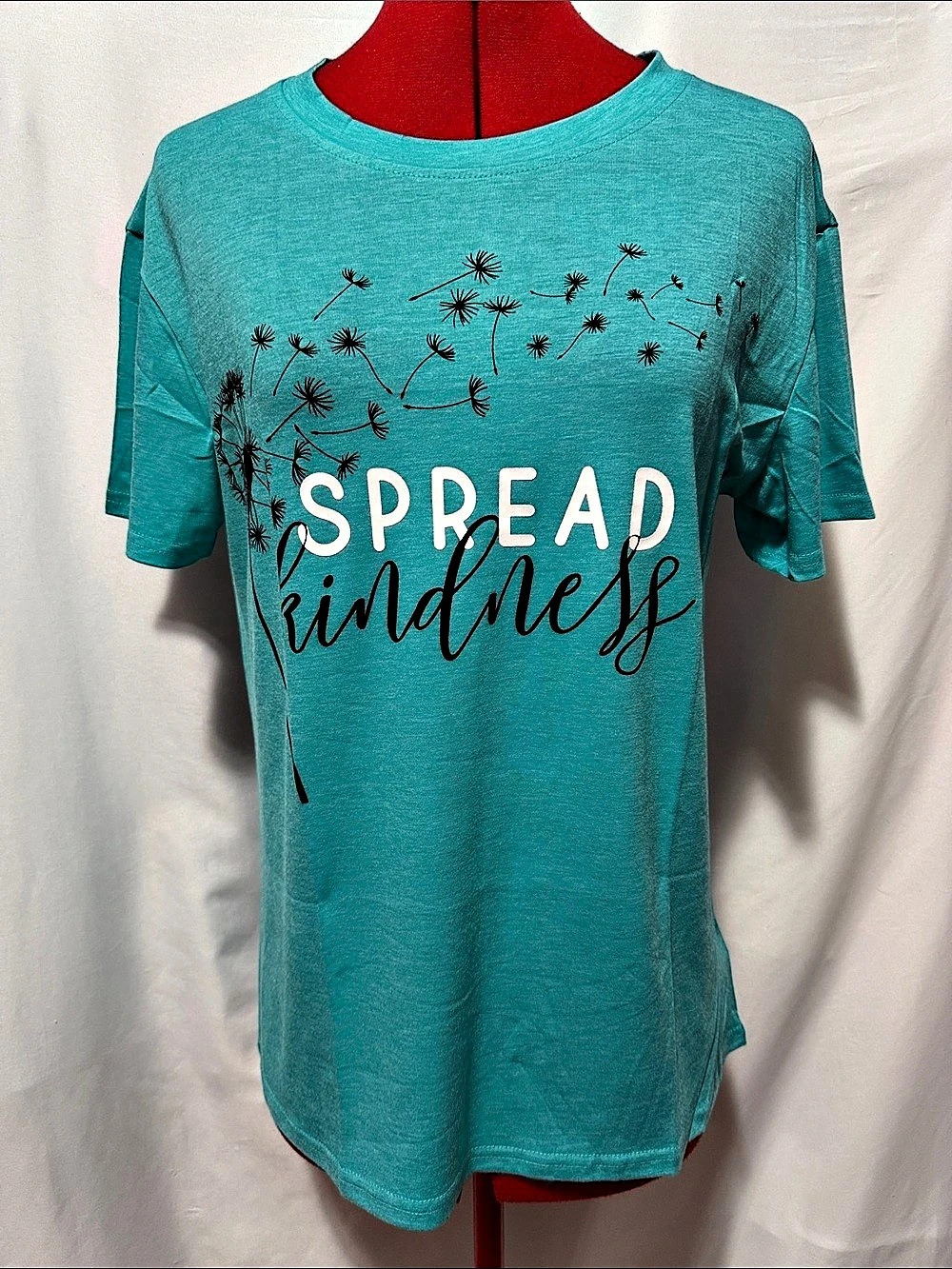 Graphic Short Sleeve Tee in Blue Size Small Like New